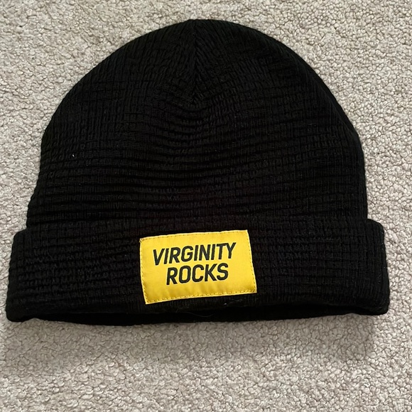 Virginity Rocks Ribbed Beanie - Picture 1 of 1